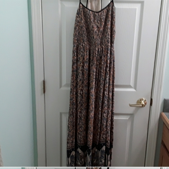 Y2K Wet Seal Boho Elephant Print Maxi Dress - Picture 8 of 11